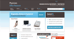 Desktop Screenshot of physiciansofficeresource.com